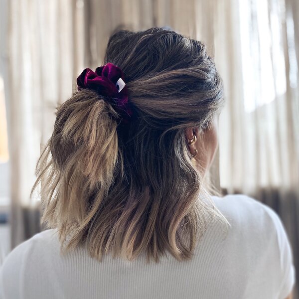 Bellody Original Scrunchies Bordeaux Red Haargummi