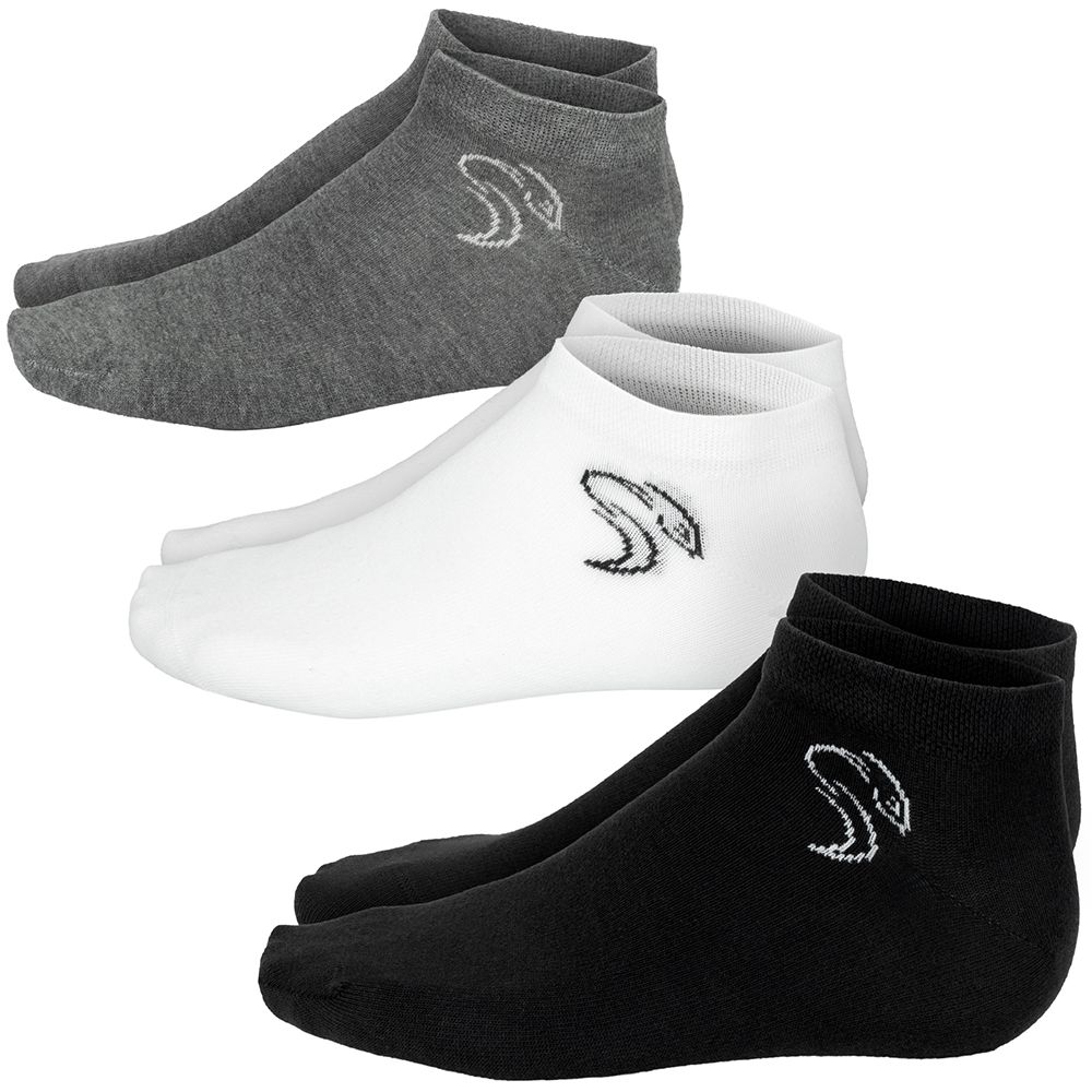 Black Snake 3-Pack Multi Smooth Style Sneakersocken
