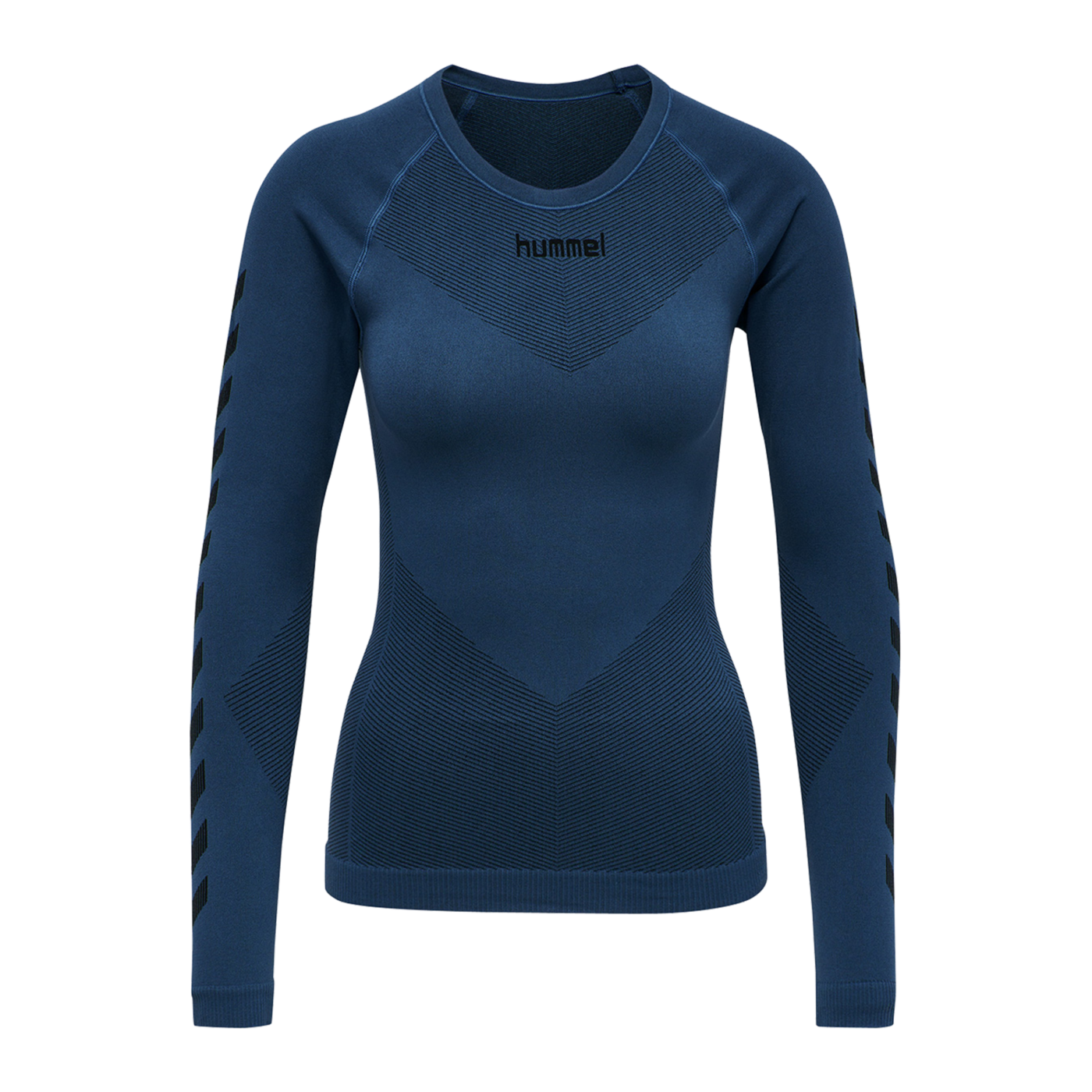Hummel First Seamless Longsleeve Damen Blau F7642