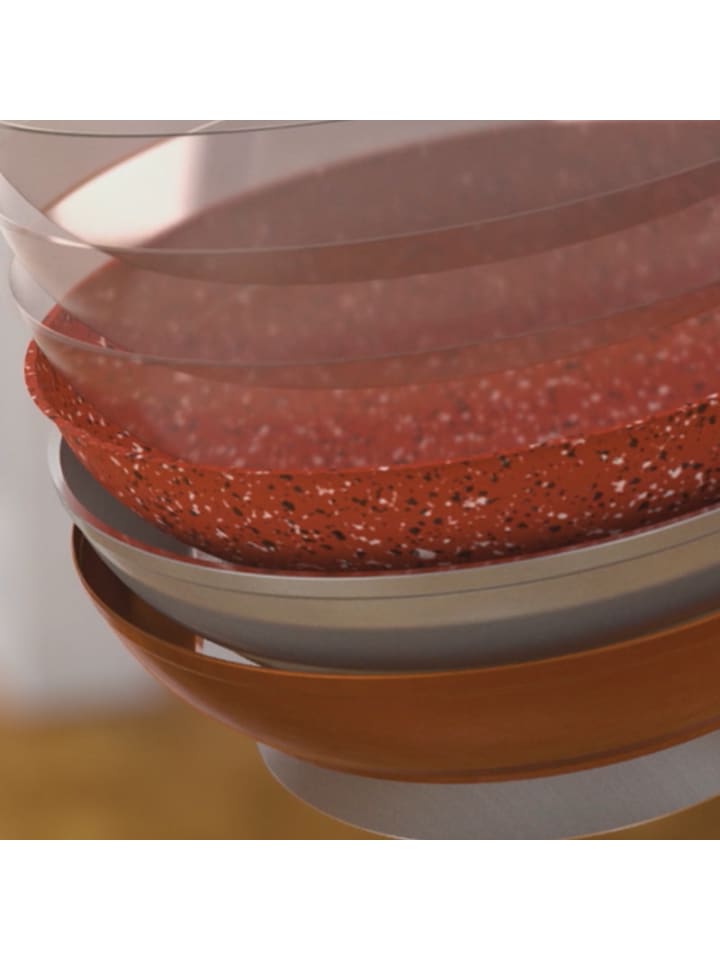 Livington Pfanne Copper & Stone Pan 28 in Orange günstig kaufen onesize
