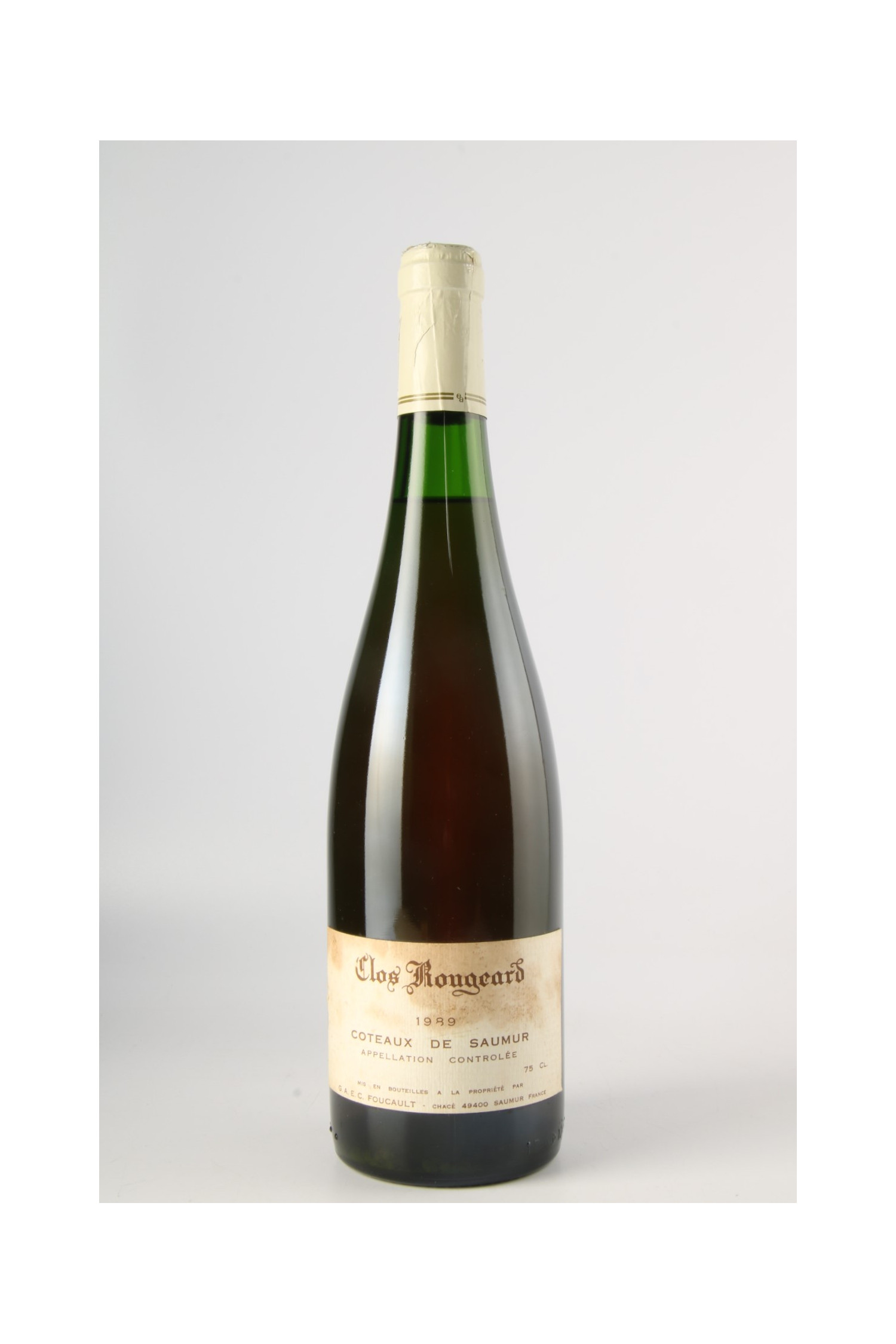 Clos Rougeard, Coteaux De Saumur 1989, Saumur