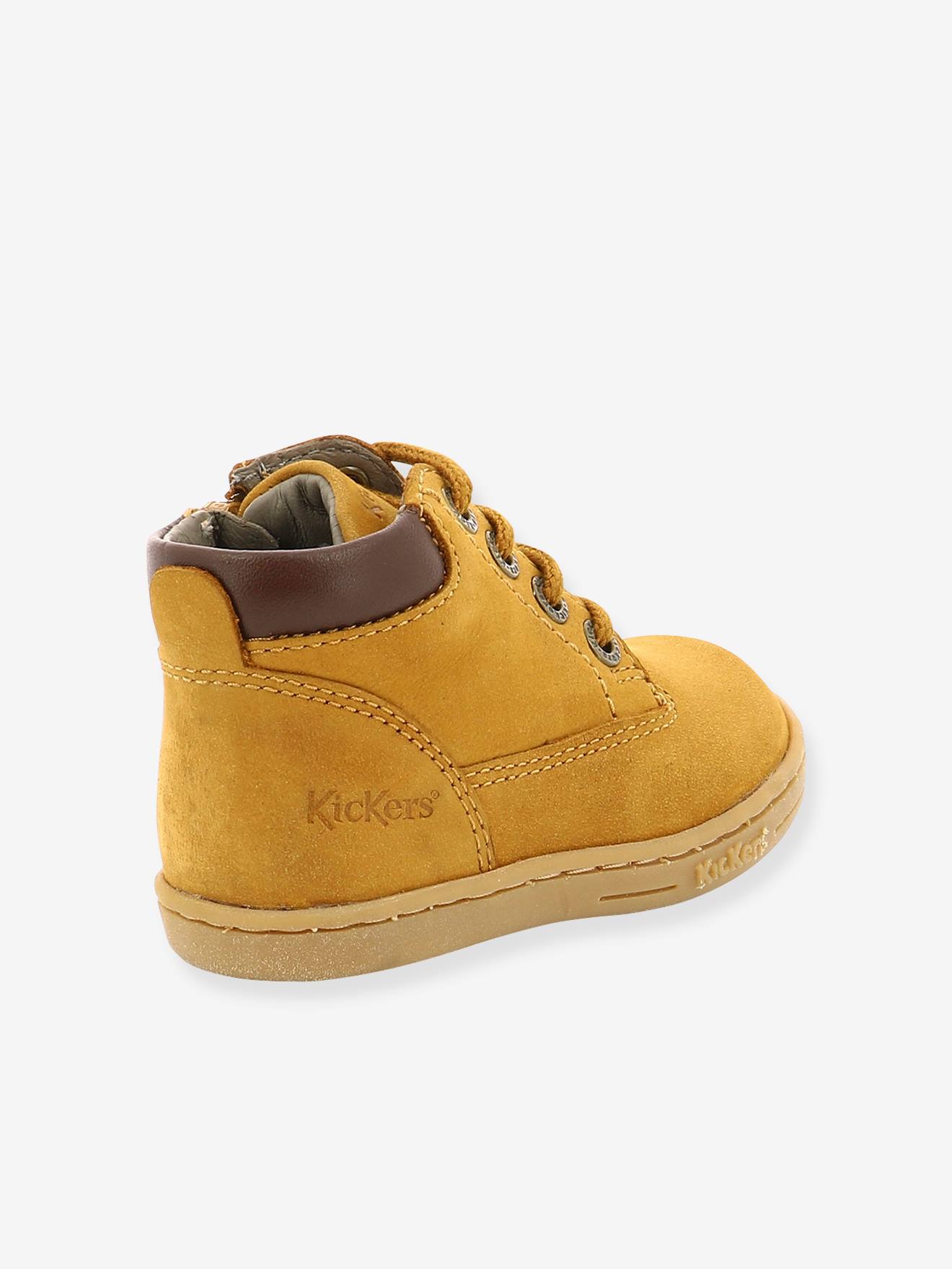 Bottillons garçon Tackland KICKERS® camel