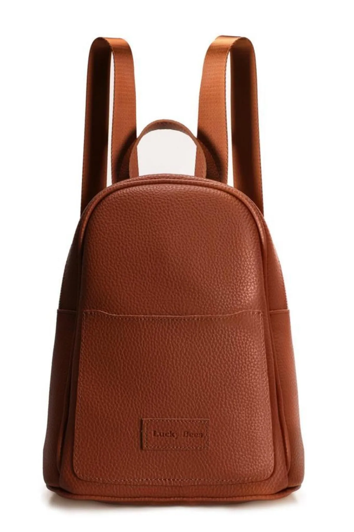 Lucky Bees  Rucksack - Braun - Unifarben