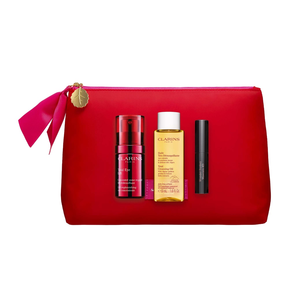 Clarins Coffret Noël  Soin contour des yeuxTotal Eye Lift. Coffret