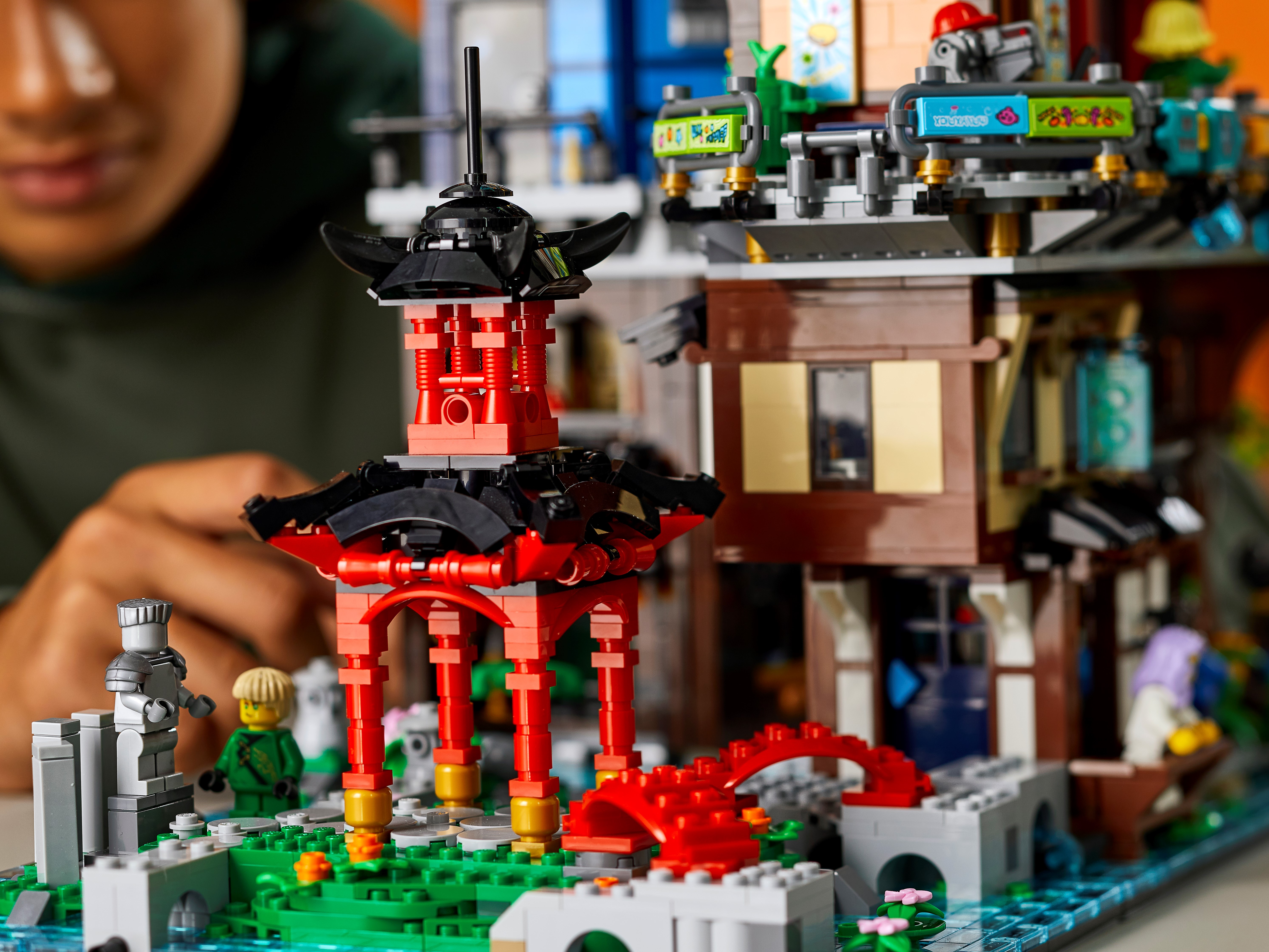 Die Gärten von NINJAGO® City 71741