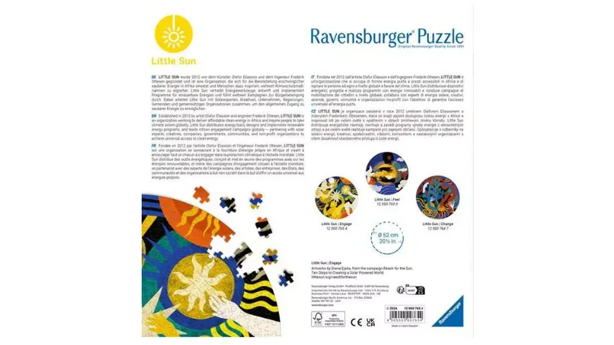 Ravensburger Puzzle - Little Sun Engage, 500 Teile