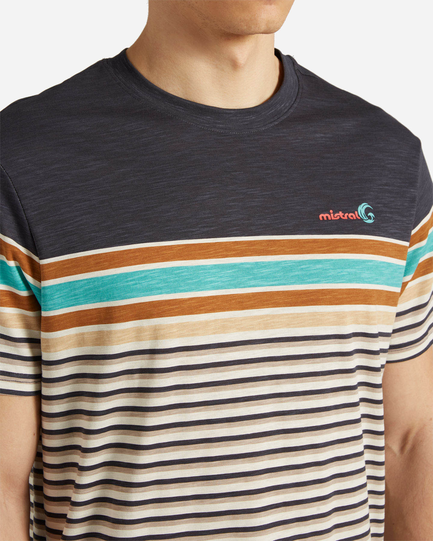 Tričko Mistral Striped M MM209S24-BLU