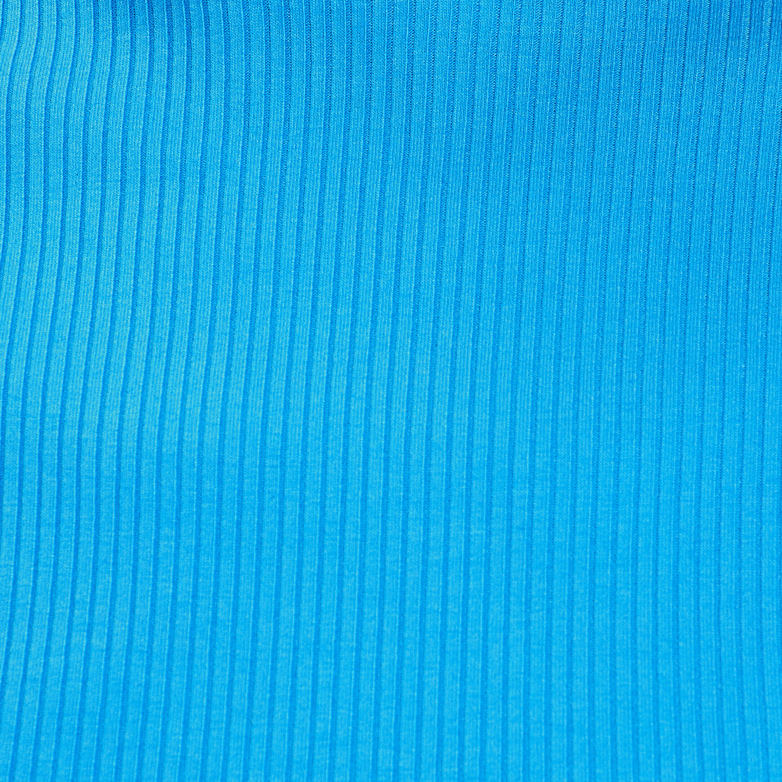 T-shirt manches courtes bleu roi femme | Cache Cache