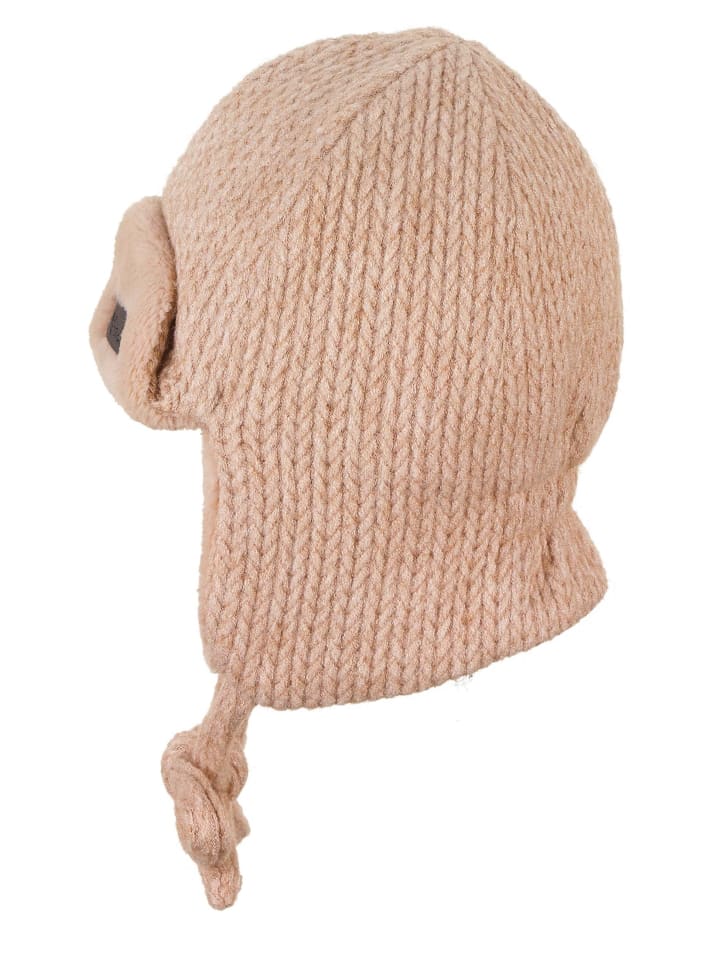 Sterntaler Fliegermütze Strickoptik in beige günstig kaufen