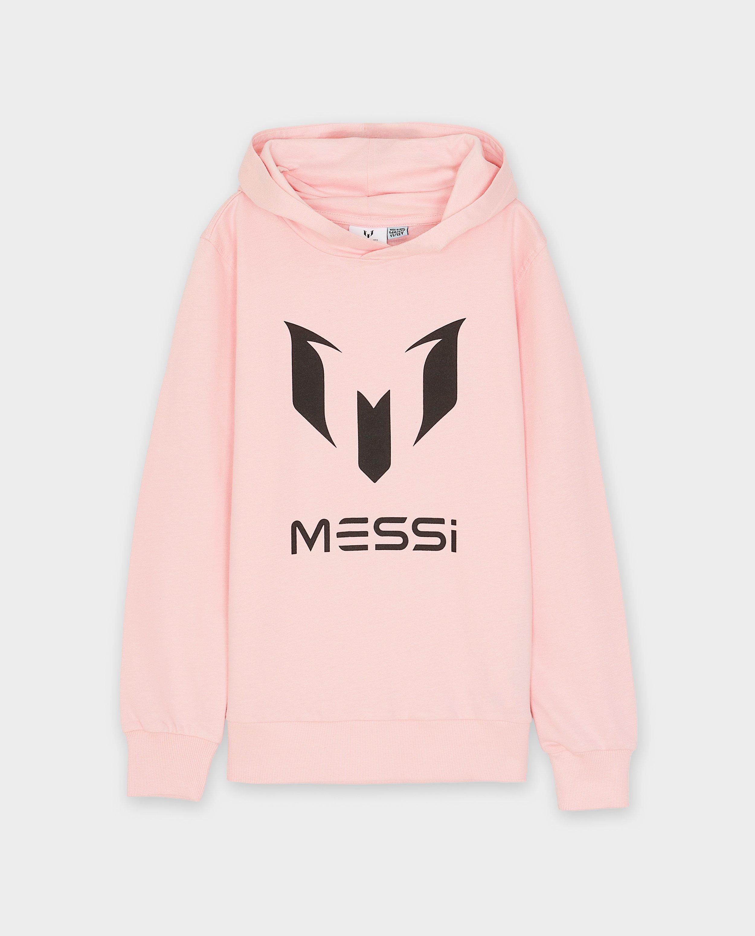 Vingino x Messi kapucnis Messi logóval rózsaszín