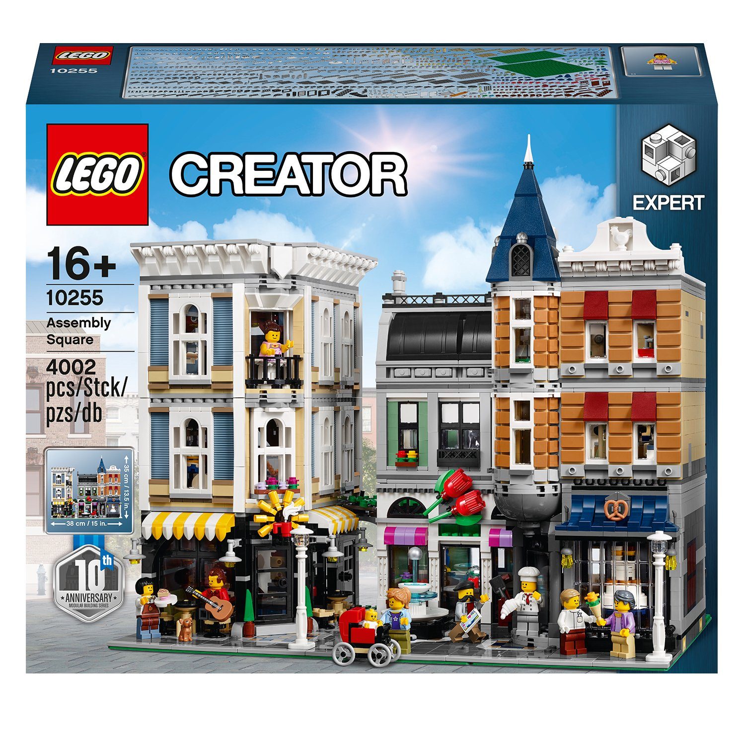 LEGO® Konstruktionsspielsteine LEGO® Creator Expert - Stadtleben, (Set, 4002 St)