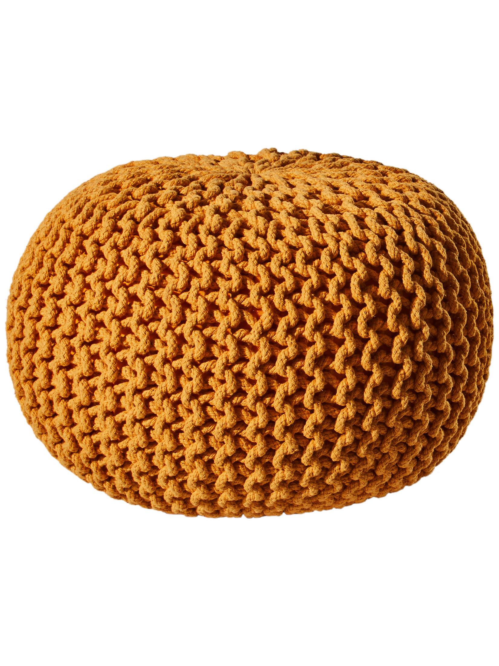 Kiruna Strick-Pouf, Yellow