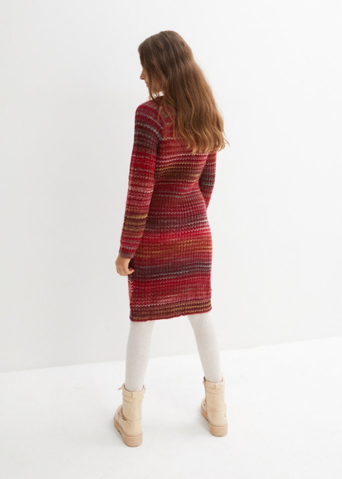 Mädchen Strickkleid