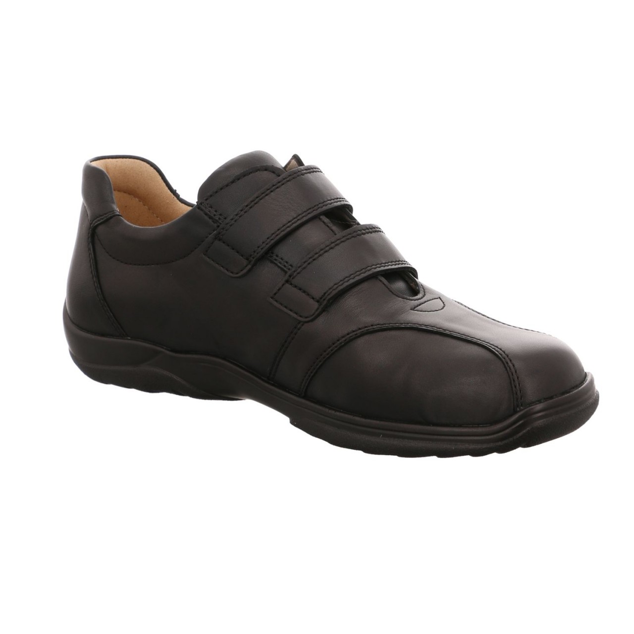 FINN COMFORT Freizeit Schnürer schwarz Cardiff schwarz