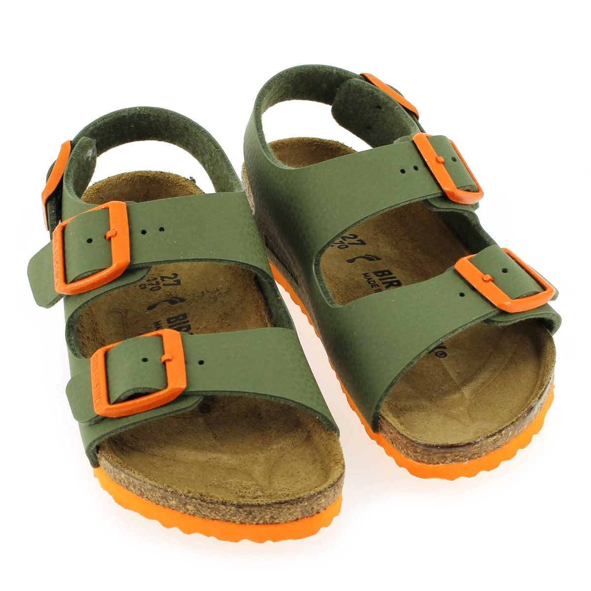 Birkenstock  MILANO - Vert Orange