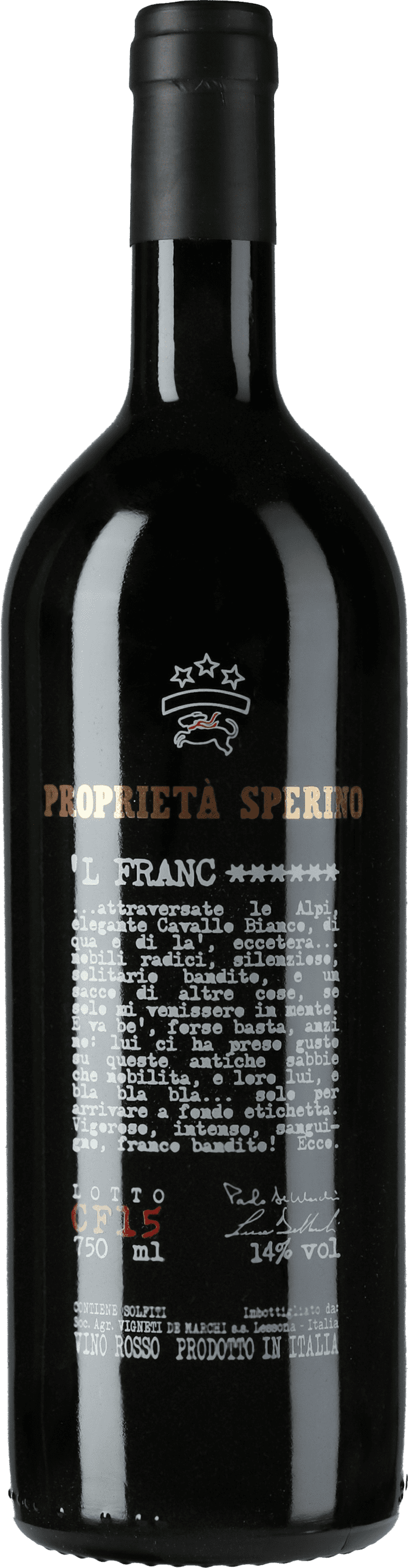 Proprieta Sperino: 'L Franc 2016