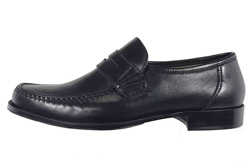 FRETZ MEN Klassische Slipper schwarz