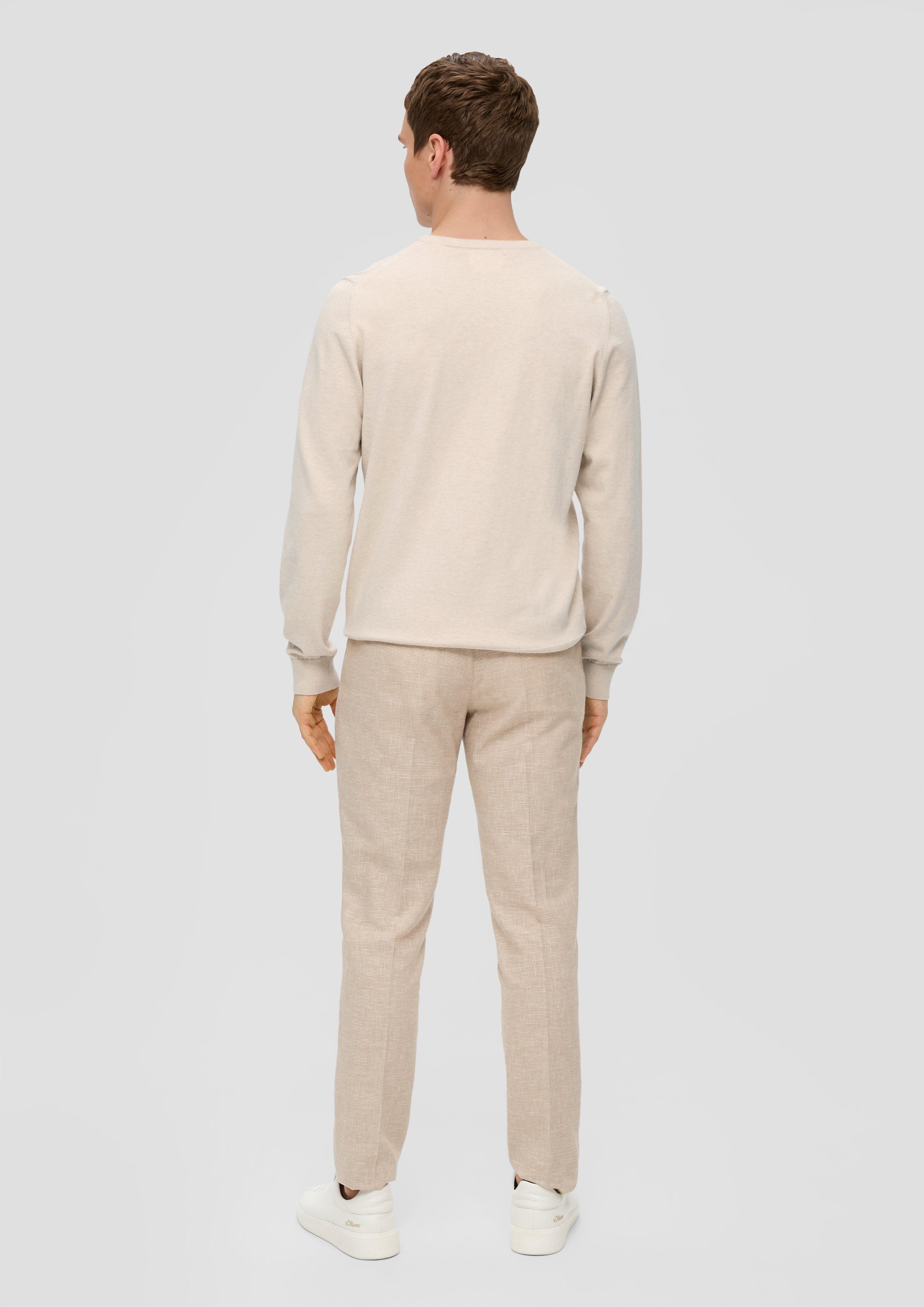 Strickpullover mit Crew Neck  2143065-81W0