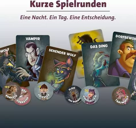 Werwölfe Epic Battle - Spiel ab 10 Jahren