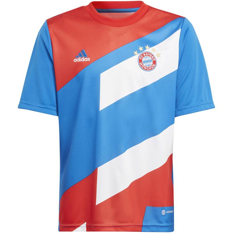 adidas FC Bayern München Prematch Funktionsshirt Kinder