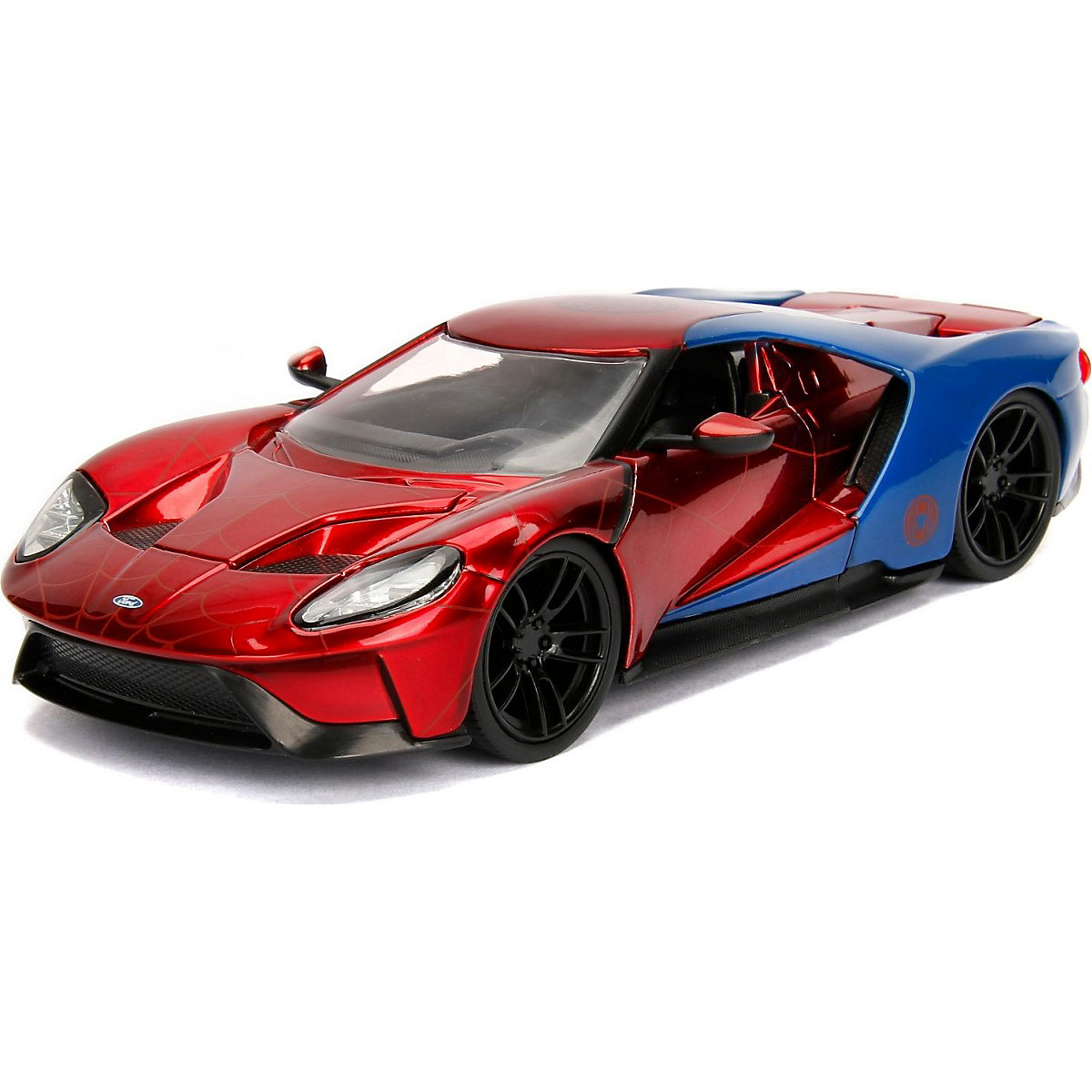 Marvel Spiderman 2017 Ford GT 1:24