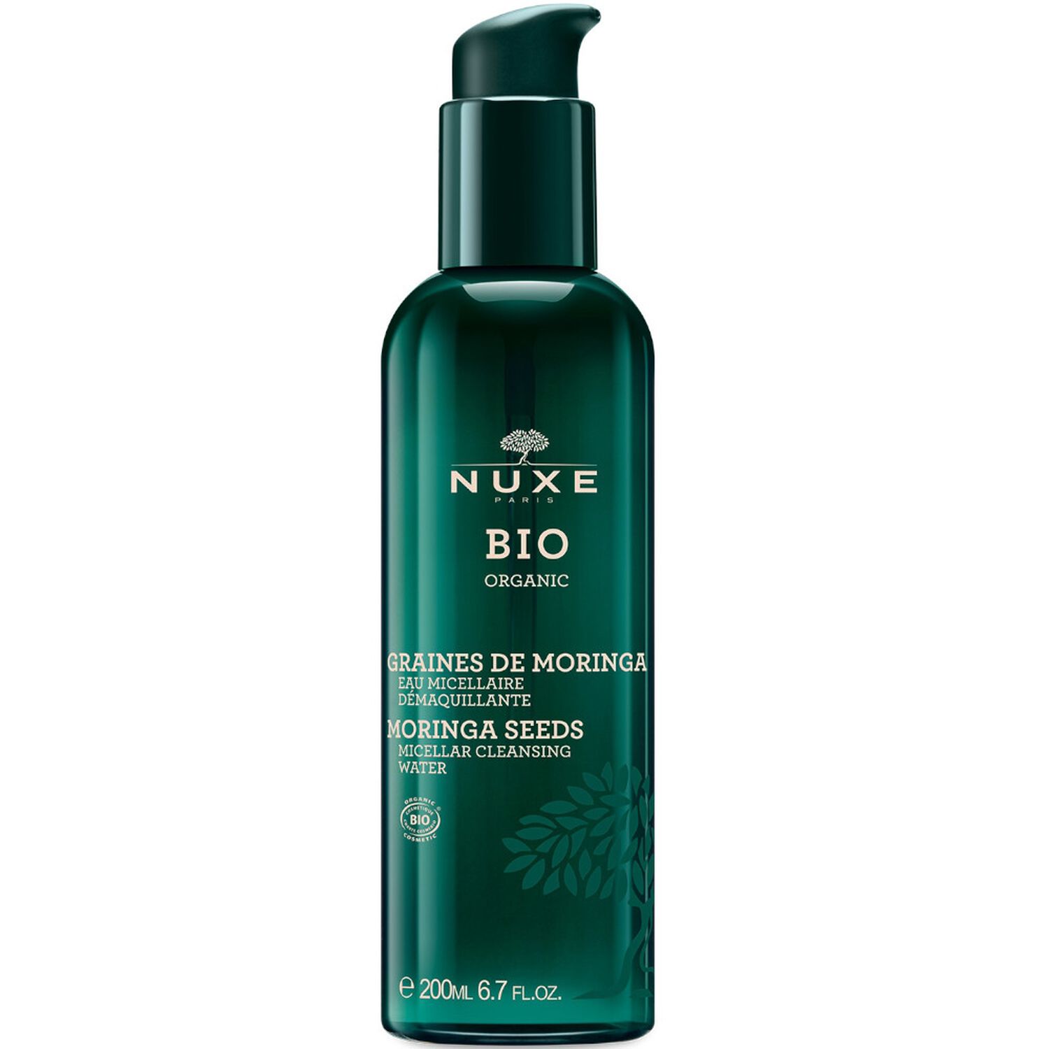 Nuxe Eau Micellaire Démaquillante Visage & Yeux Nuxe Bio - Tous types de peaux - 200 ml