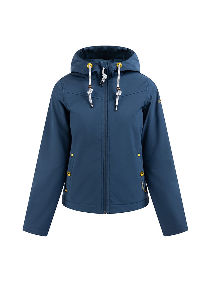 Schmuddelwedda Softshelljacke in Dunkelblau günstig kaufen