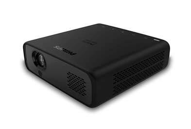 Philips Mobiler Projektor PPX520/INT Schwarz