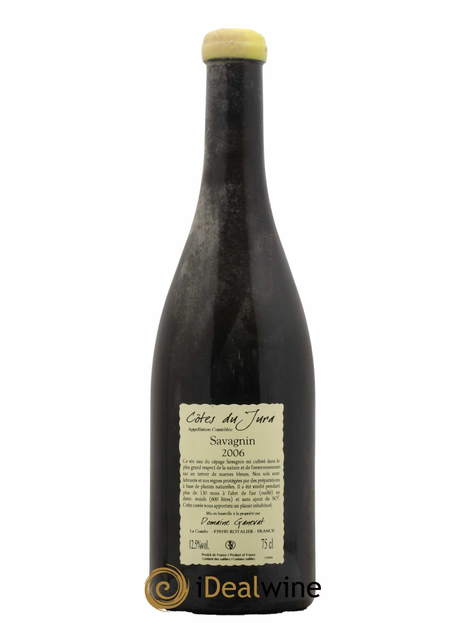 Côtes du Jura Les Vignes de mon Père Jean-François Ganevat (Domaine)  2006 - Lot de 1 Bouteille
