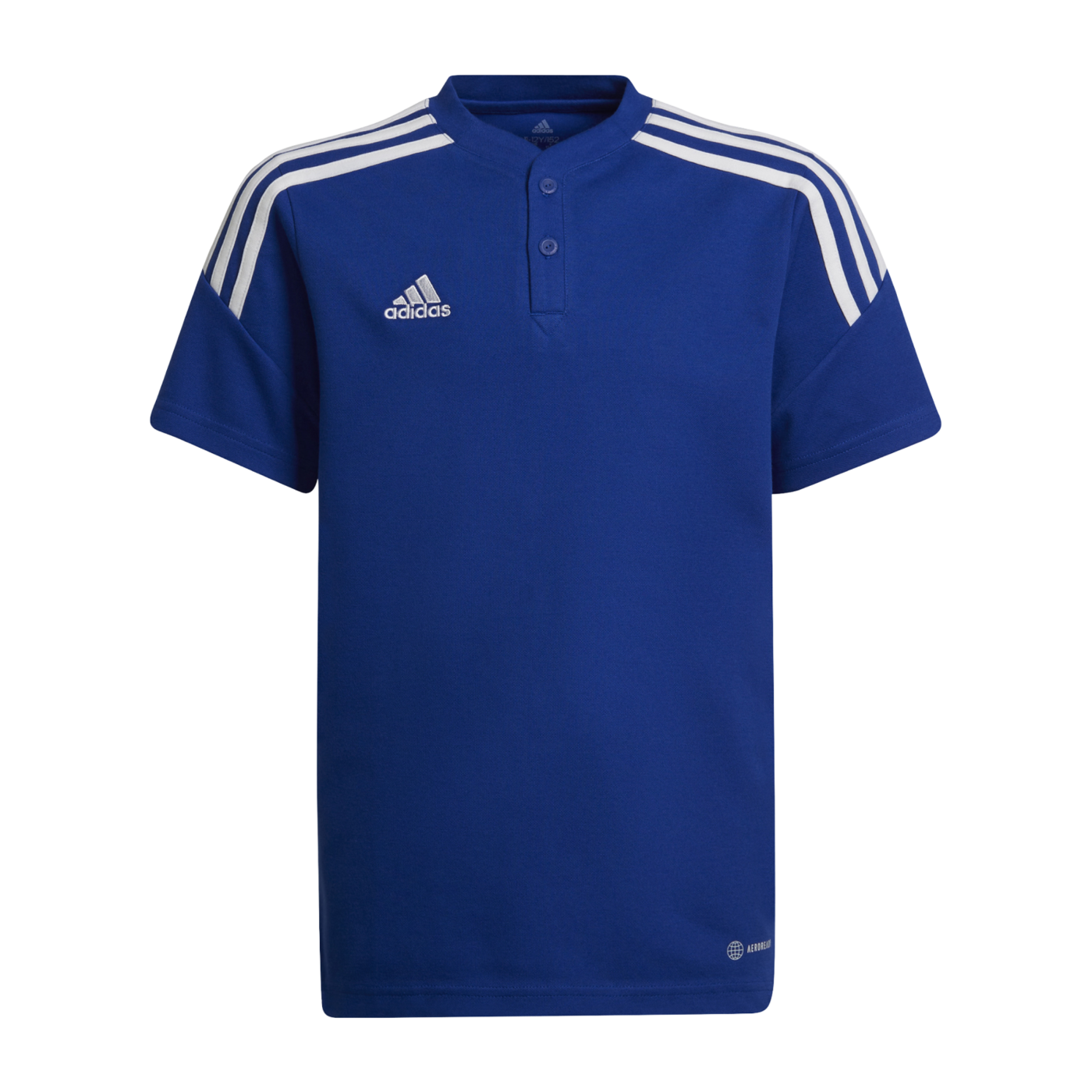 adidas Condivo 22 Poloshirt Kids Blau Weiss