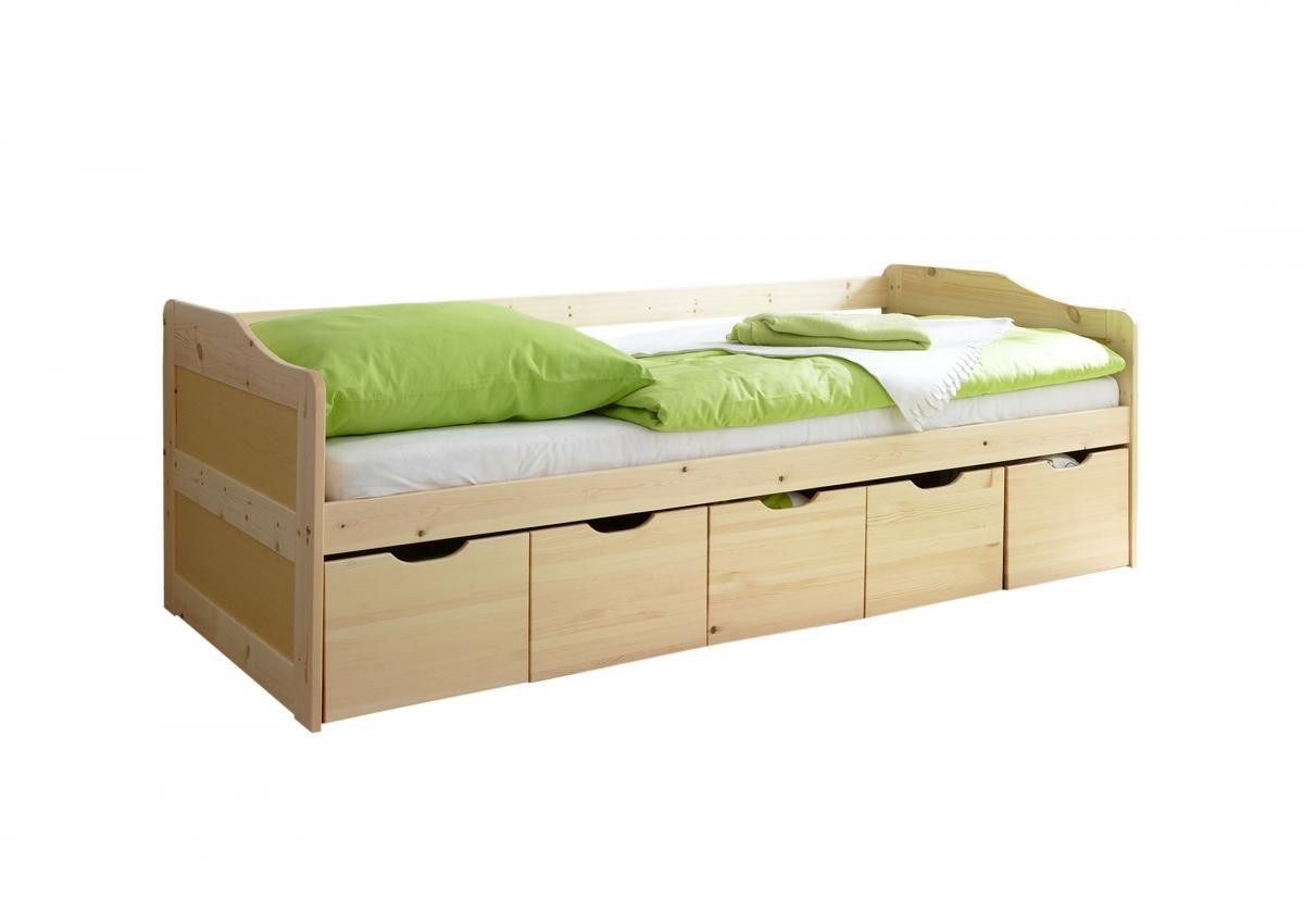 Ticaa Sofabett mit Schubkästen 