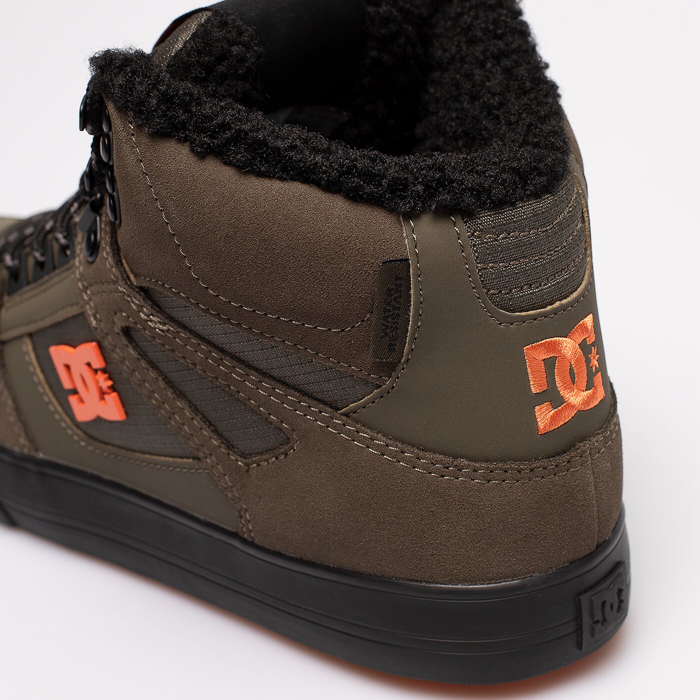 DC PURE HIGH-TOP WC WNT Khaki