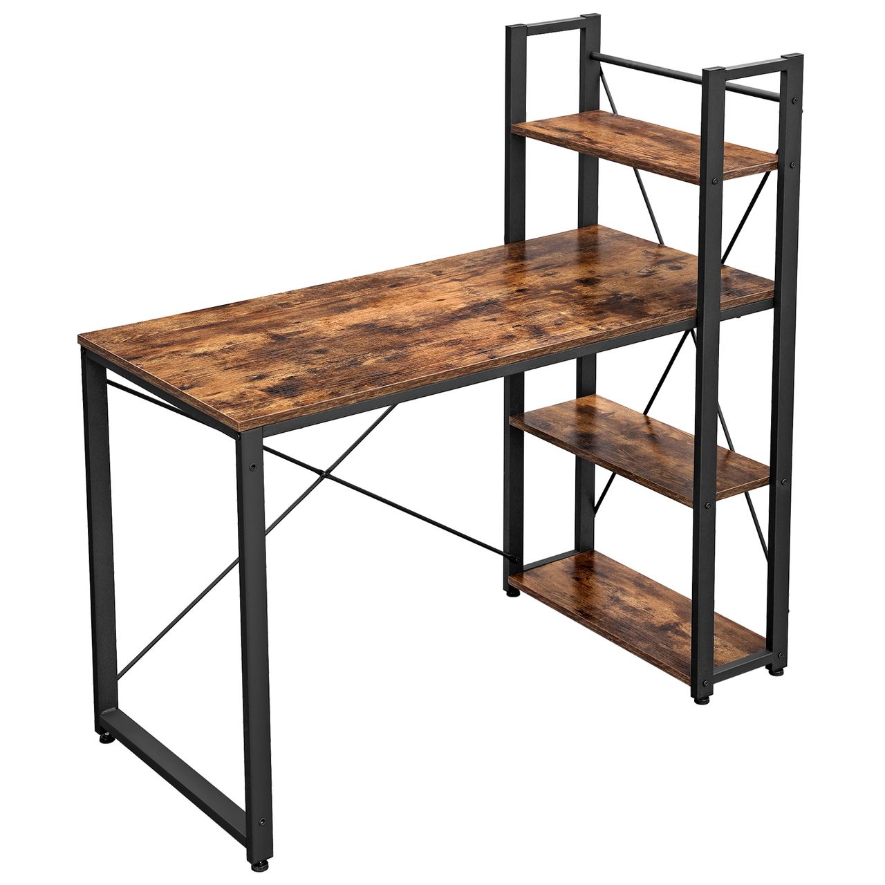 Vasagle ASAGLE Schreibtisch, Industrie-Design, 120 x 60 x 120 cm