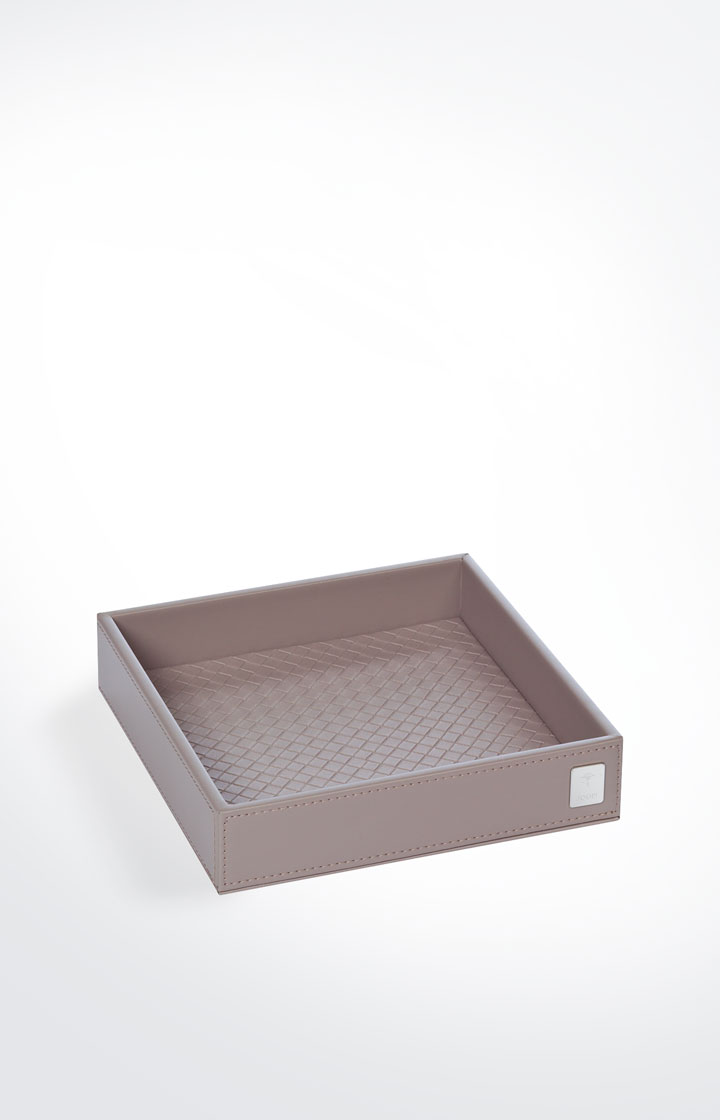 Tablett Bathline, Grau-Rosé
