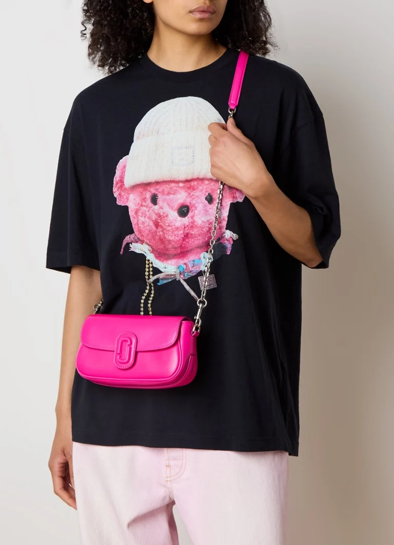 Marc Jacobs Small leather shoulder bag with detachable shoulder strap
