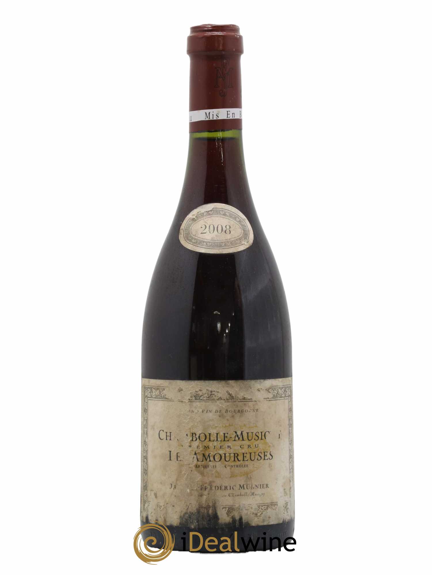 Chambolle-Musigny 1er Cru Les Amoureuses Jacques-Frédéric Mugnier  2008 - Lot de 1 Bouteille