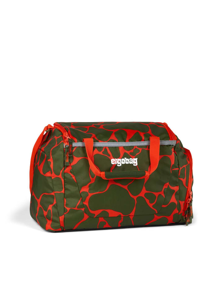 Ergobag Grundschulranzen-Set PACK FeuerspeiBär 7-teilig in Rot/Grün günstig kaufen onesize
