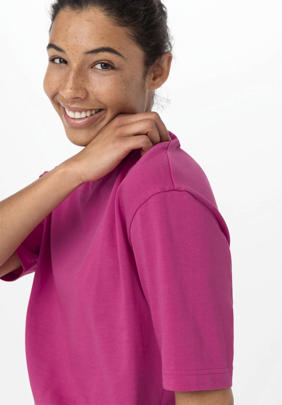 Kurzarm-Shirt aus reiner Bio-Baumwolle