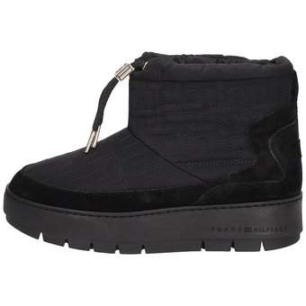 Tommy Hilfiger Tommy Monogram Snowboot in schwarz