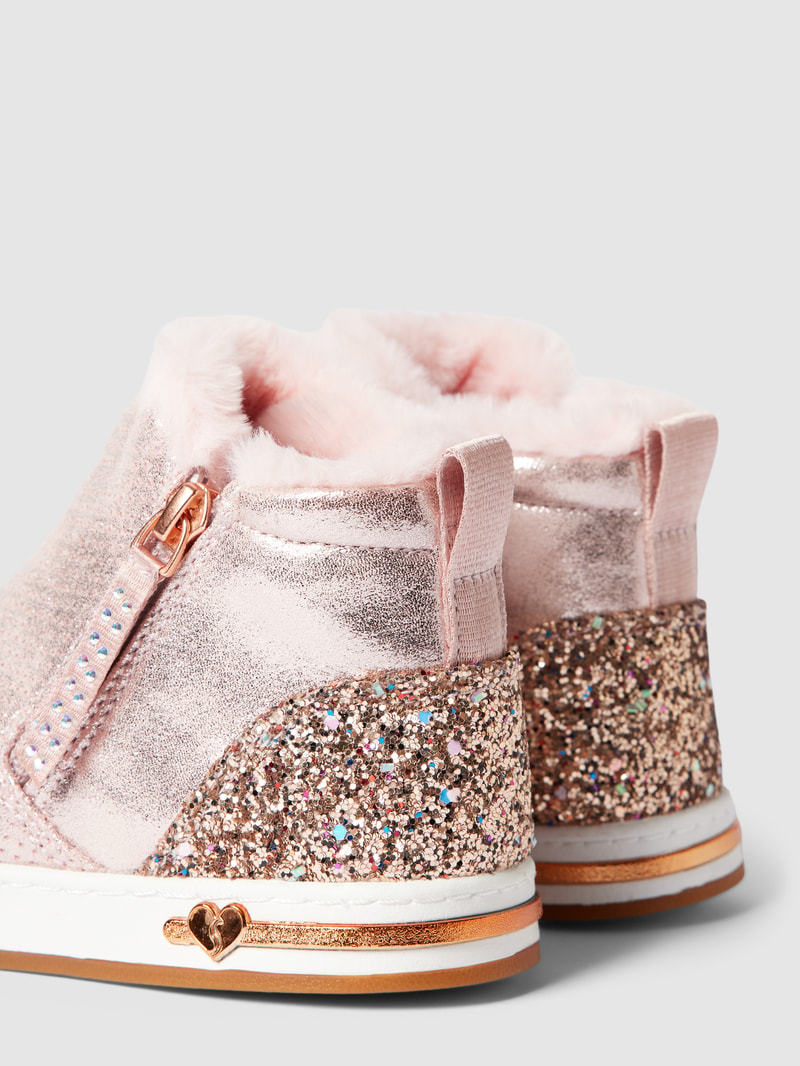 Boots mit Ziersteinen Modell 'SHOUTOUTS' in rose gold