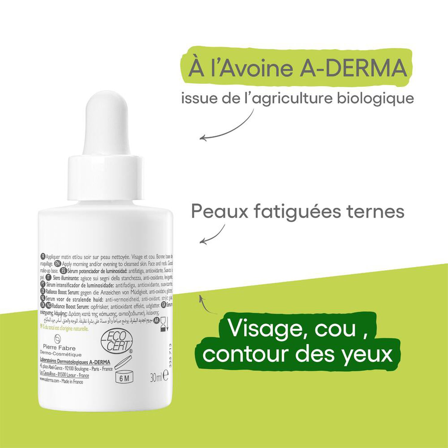 a-derma Biology - Energy C Sérum éclat