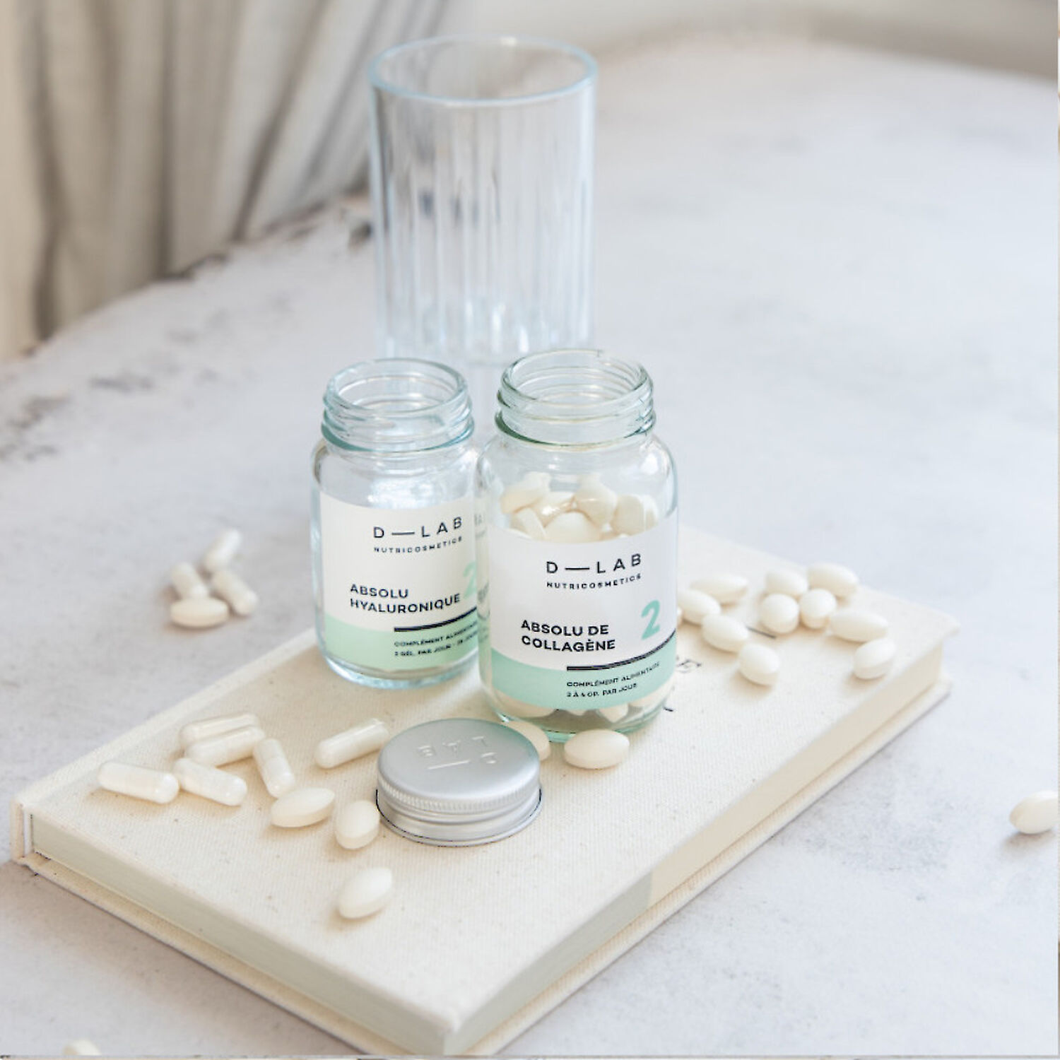 d-lab nutricosmetics Duo Nutrition-Absolue Collagène & Acide Hyaluronique