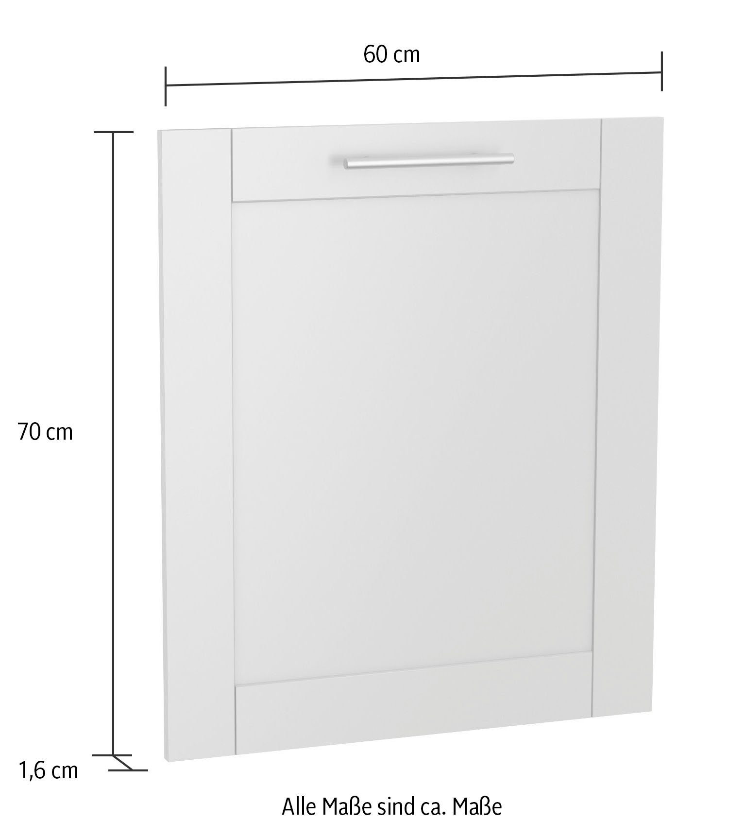 OPTIFIT Frontblende Ahus, Breite 60 cm