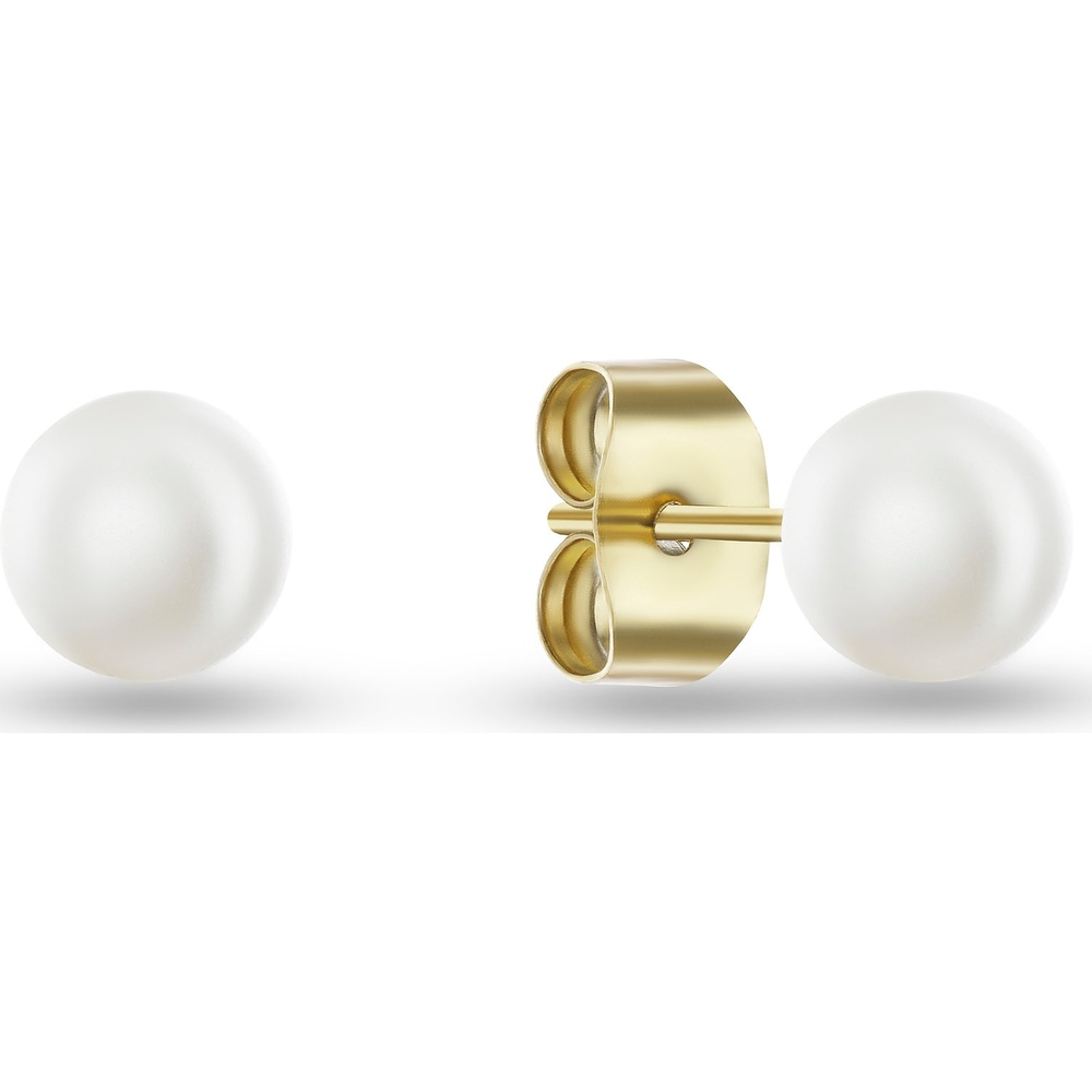 FAVS Boucles d'oreilles à fermoir à poussette Acier inoxydable Boucles d'oreilles