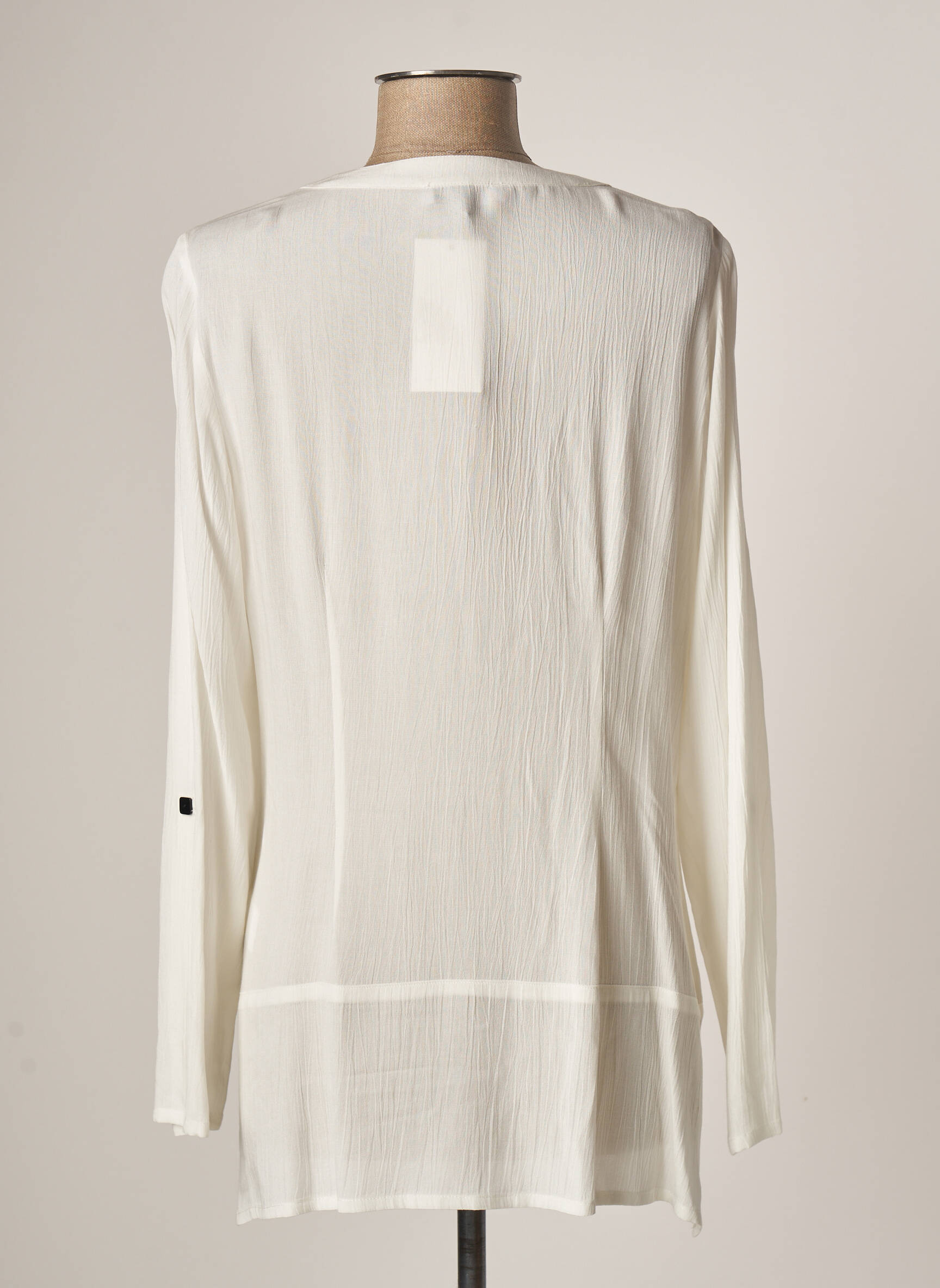 Meri Esca Tuniquemanchelongue Femme couleur blanc