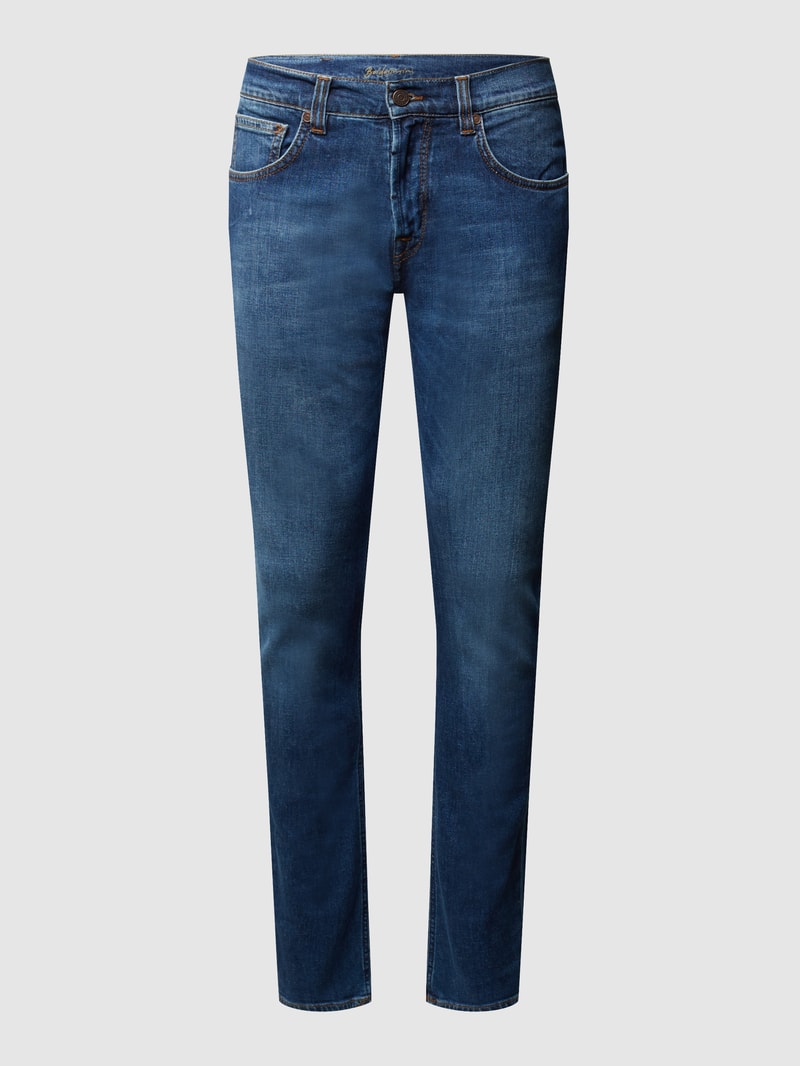 Slim Fit Jeans mit Stretch-Anteil Modell 'John' in jeans