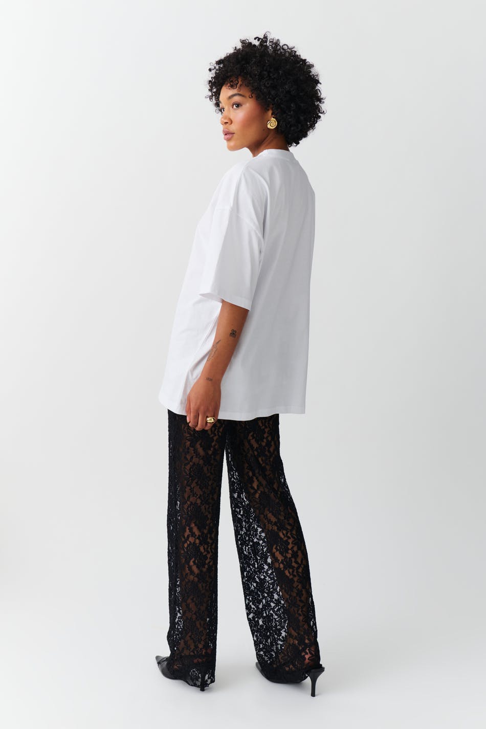 Lace trousers