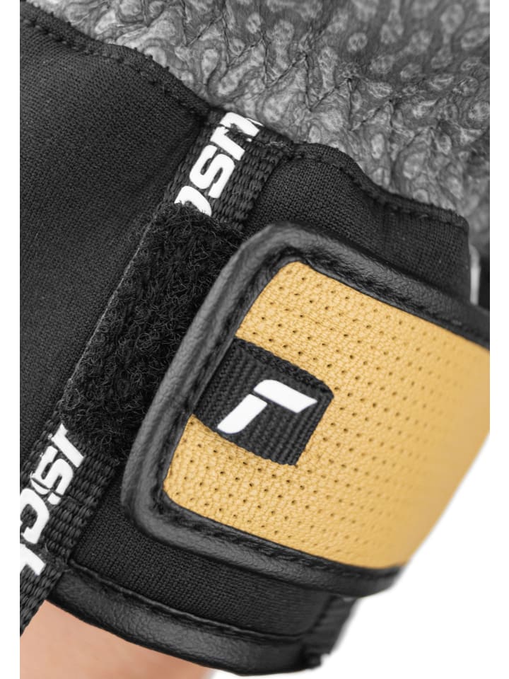 Reusch Fingerhandschuhe Henrik Kristoffersen in 8881 camel / black günstig kaufen