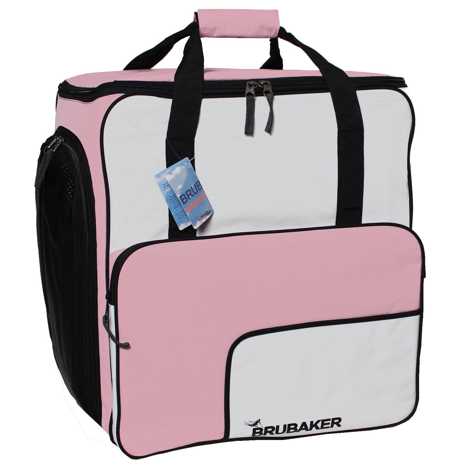 BRUBAKER Sporttasche Carver Pro Skitasche Kombi Set (2-tlg., reißfest und nässeabweisend), Skisack und Skischuhtasche für 1 Paar Ski