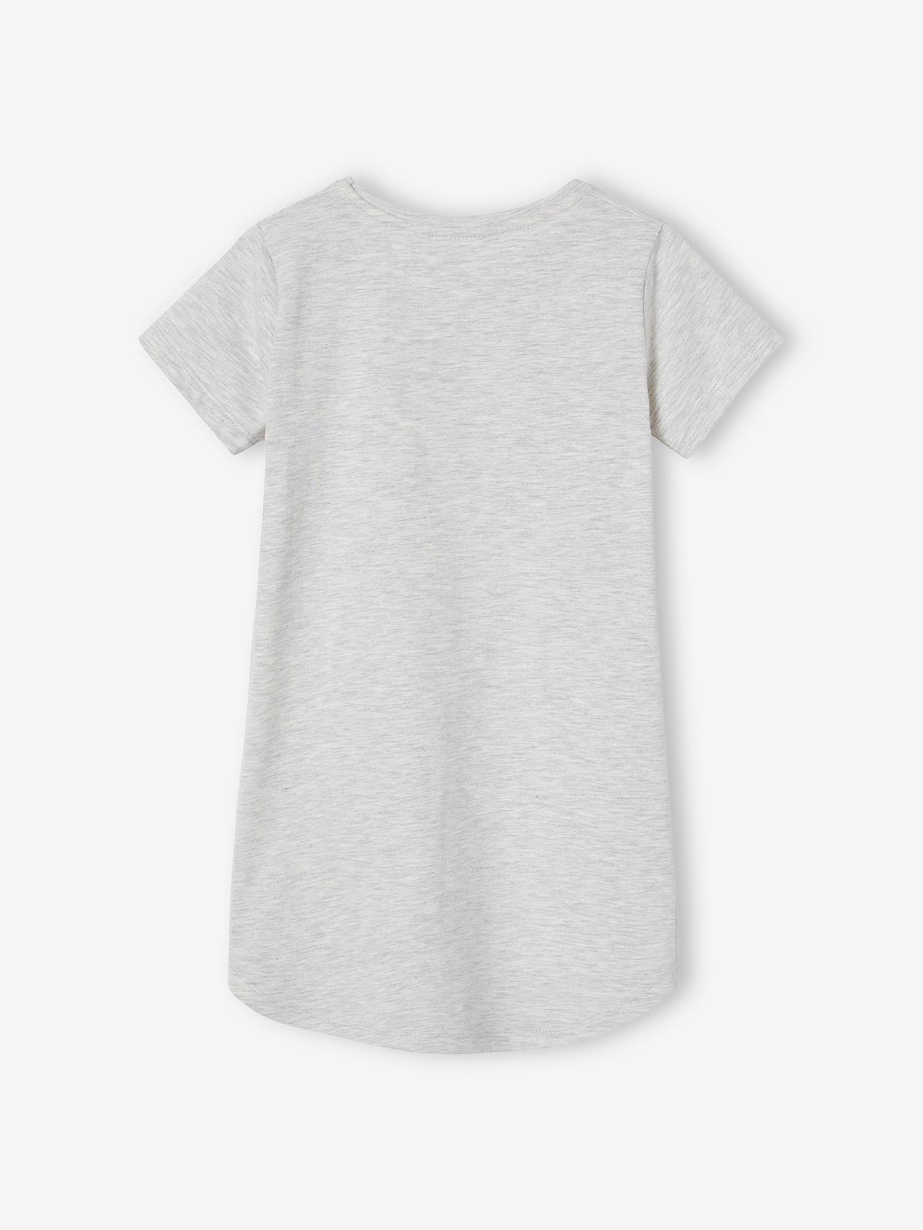 Chemise de nuit fille DS® Marie les Aristochats gris clair chine